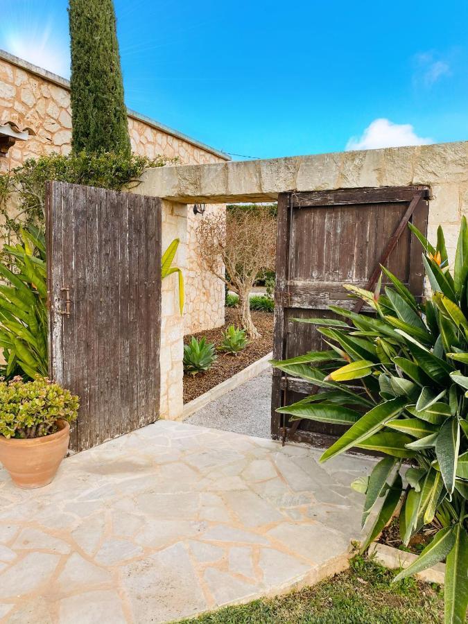 Moderne Finca Can Vicento - Heizung - Pizzaofen Porto Cristo Exterior foto
