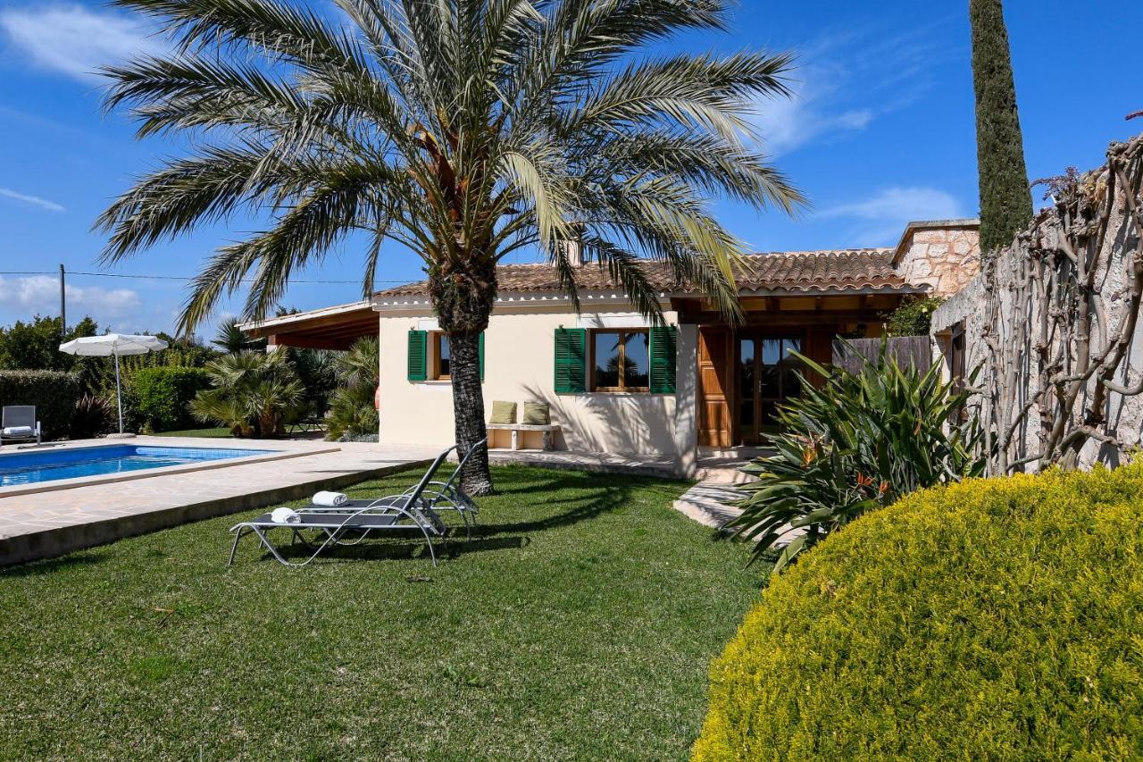 Moderne Finca Can Vicento - Heizung - Pizzaofen Porto Cristo Exterior foto